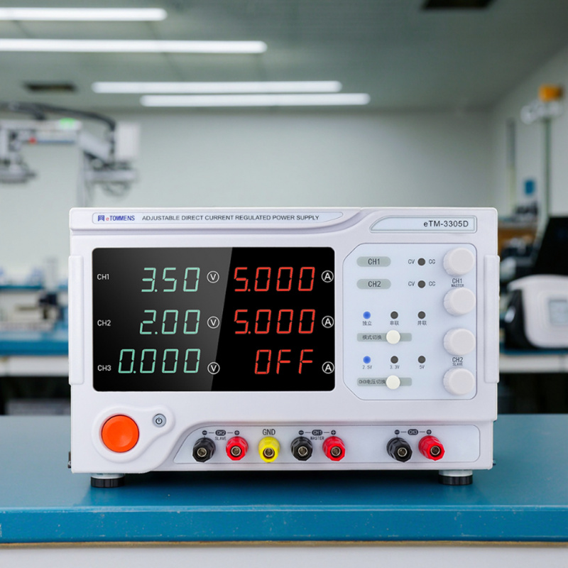 แหล่งจ่ายไฟแบบตั้งโต๊ะ 4 หลัก  - Dual Channel Linear Power Supply 30V 5A บทวิจารณ์และราคา