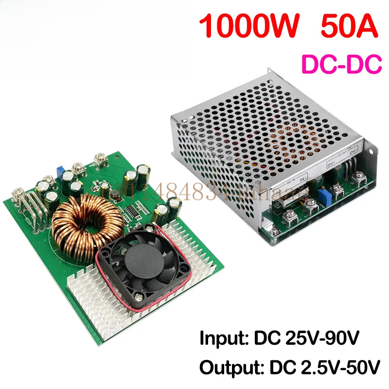 โมดูลลดแรงดันไฟฟ้า 1000W 50A D - Step Down Dc Power Supply Module 1000W บทวิจารณ์และราคา